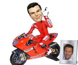 Geschenk Ihre 3D Racer Figur Ducati 999 Motorrad(112)  