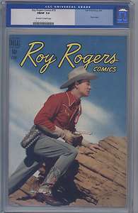 Roy Rogers Comics #18 CGC 7.0 FNVF Goldie Photo  