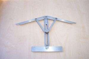 Stanley Angle Divider #30 old tool vintage square bevel  