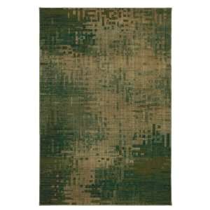   Rugs Centrifuge Green 63 Inch by 94 Inch Area Rug