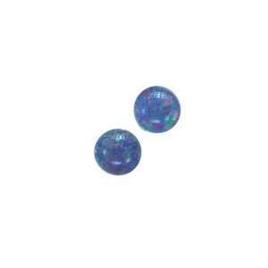 Australian Opal Triplet Unset Loose Gemstone Flashing Color 6mm (Qty 