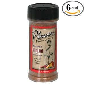 Pilarcitas Mexican Seasoning, Original, 3.04 Ounce Units (Pack of 6)