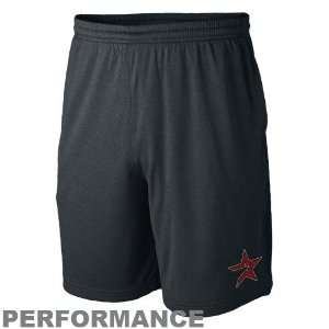  Nike Houston Astros Black MLB Training Shorts: Sports 