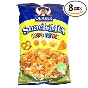 Quaker Kids Snack Mix, 6 Ounce Bags (Pack of 8)  Grocery 