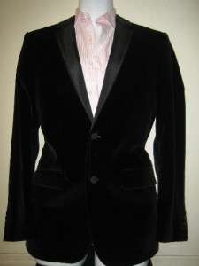 Burberry Men Velvet Suit Blazer Jacket Size 38 NWT$1495  