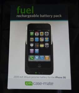 CASE MATE FUEL IPHONE 3G 3GS Recharable Battery Charger  
