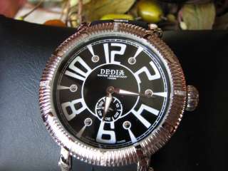 DEDIA Swiss made Watch With Diamonds MSRP $2450  