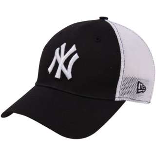 New Era New York Yankees Stretch Print Mesh Flex Hat   Navy Blue White 