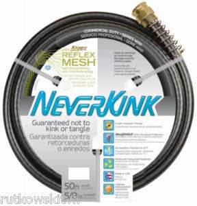 NeverKink 5/8 Inch x 50 Ft. Commercial Duty Garden Hose  