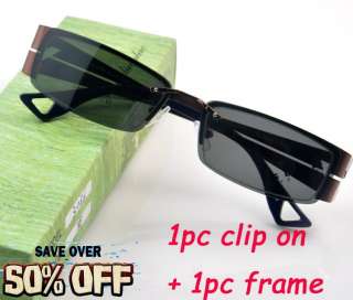 polarized clip on sunglasses optical eyeglasses frames  