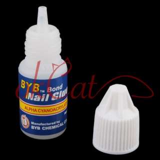 10 X 3g Acrylic Nail Art Glue French False Tip Manicure  