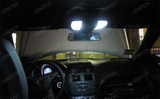 White 5 Lights LED Interior Package: Ford Mustang 94 04  