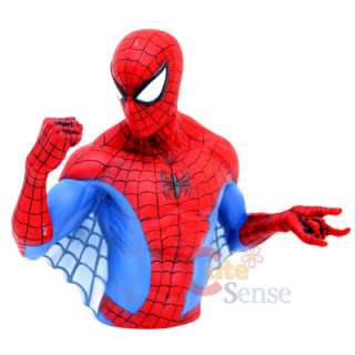 Mavel Spiderman Bust Figure Coin Bank 1