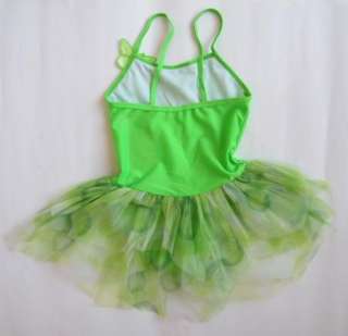 5ColorGirl Leotard Ballet Tutu Skirt Dance Dress SZ3 8Y  