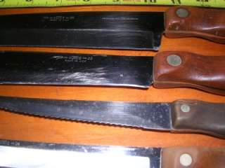 Vintage Cutco Chef Kitchen Knives Knife Set Plus Carving Set 9pc 