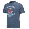 St. Louis Cardinals Heathered Royal Majestic Cooperstown Legendary 