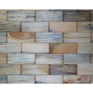   Eastern White Pine Wooden Wall Tiles #ANT 31622 at The Home Depot