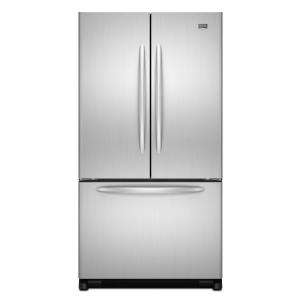 Maytag 19.6 cu. ft. French Door Refrigerator in Stainless Steel 