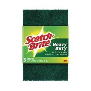 Scotch Brite Heavy Duty Scouring Pads 223 at The Home Depot 