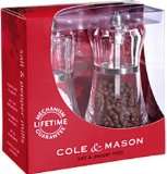  Cole & Mason H358080 Napoli Salz und Pfeffermühle acryl im 
