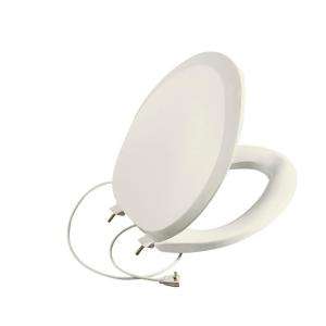   Curve ElongatedClosed front Heated Toilet Seat in Biscuit DISCONTINUED