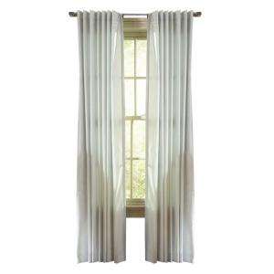Martha Stewart Living Rainwater Faux Silk Back Tab Curtain 1611213 at 