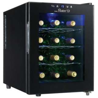 Danby 12 Bottle Thermoelectric Countertop Wine Cooler DWC1233BL SC at 