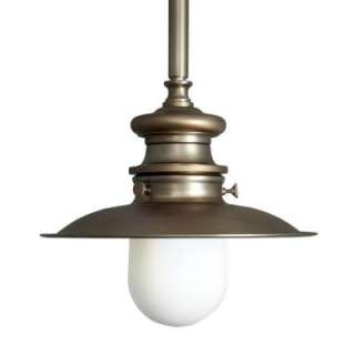 Home Decorators Collection 1 LightBrushed Bronze Lantern Pendant Light