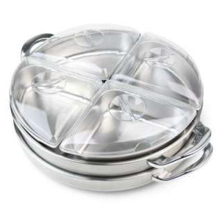 Nostalgia Electrics Deluxe Lazy Susan 20 13/16 in. Buffet and Warming 
