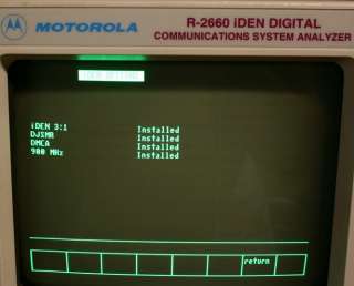 Motorola General Dynamics R2660C iDEN Digital R2660 COM  