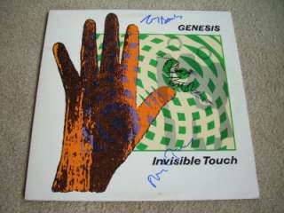 Genesis Complete Band Autographed LP Record W/COA  
