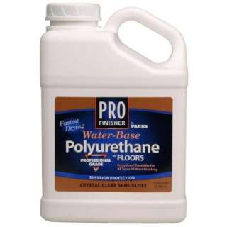 ParksPro Finisher 1 Gallon Crystal Clear Gloss Water Base Polyurethane