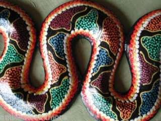 Wunderschöne Schlange aus Holz, ca.40 cm  