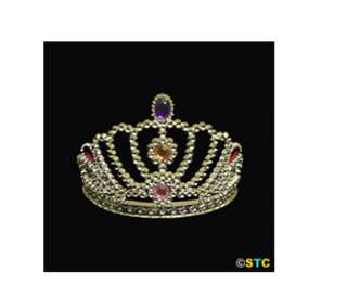   Princess Tiara Crown (Style A) ~ HALLOWEEN COSTUME PARTY PLASTIC TIARA