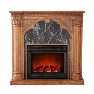   42 in. Old World Oak Electric Fireplace FA9442E 