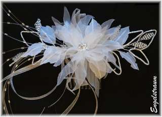 Haarschmuck Haargesteck Blume Hochzeit Kommunion NEU  