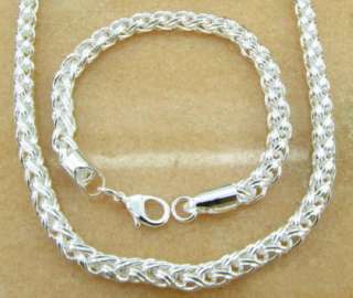 sa046 Fashion 925 Silver Jewelry Sets 2PCS  