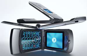 Motorola RAZR V3 schwarz Handy  Elektronik