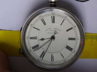 Centre seconds chronograph captains deck pocket watch  