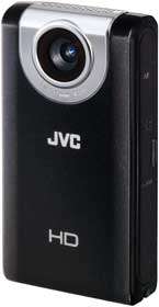 JVC GC FM2BEU Full HD Pocket Camcorder 3 Zoll schwarz  