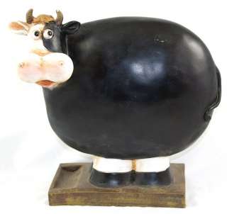 STANDING COW CHALKBOARD WITH CHALK NEW  