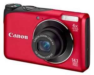 Canon PowerShot A2200 14.1 MP Digitalkamera   Rot 8714574563725  