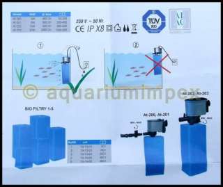 ATMAN Powerhead Pumpe 400 L/H Strömungspumpe Circulator Wasserpumpe 