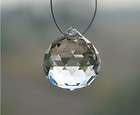 new clear 20mm crystal fengshui ball pendan $ 3 00  see 