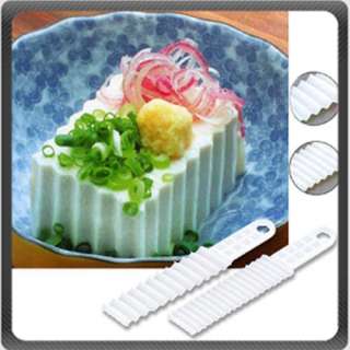 Tofu Crinkle Cut Knives Bento Japanese Food Decorator  
