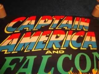 Captain America Falcon Black Light Third Eye Poster 71  