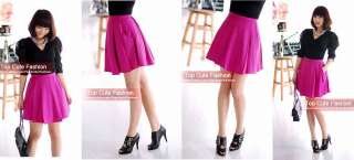 Women Pleated A Line Skirt 3 Colors #3711432  