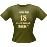 frech bedruckte Girlie Fun T Shirts  Ab 18 nur Männer   Größen 