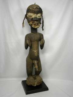 Superb,African Tribal Art,DAN,WE,WOBE,GUERE,Figure,w/Ba  
