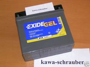 Exide Gel Batterie BMW K 100 1100 R RS GS RT 1200 19Ah  